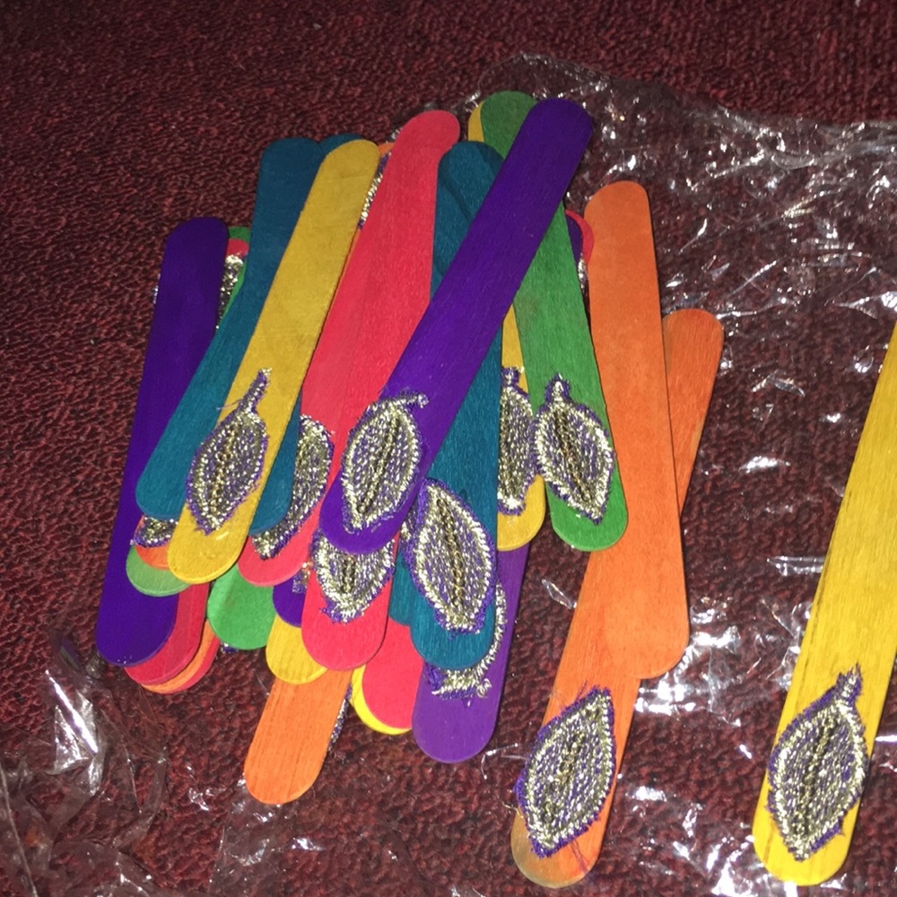 colorful sticks